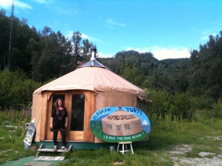 Yurt and Owner