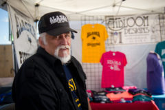 Mike Bloom of Embloom Designs at Saturday Market July 19, 2015