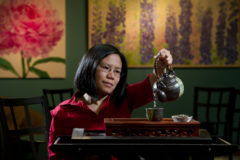 Jenny Tse of Sippng Streams Tea Company in Fairbanks, Alaska.